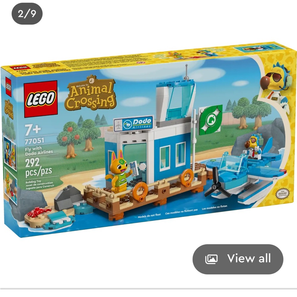Lego Animal Crossing Fly with Dodos